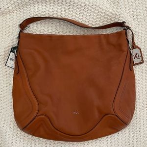Leather Ralph Lauren Purse.